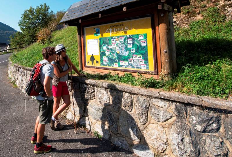 Randonnée : N°14 Aspe - Chemin des Jaupins