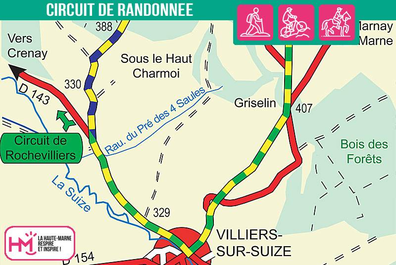 Randonnée : Les quatre saules - PR N°81