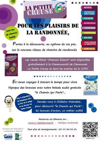 Randonnée : Circuit Pédestre avec audioguide "Le Chemin qui parle"