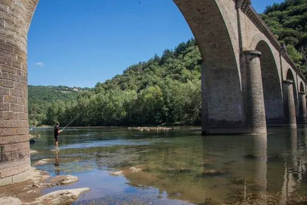 Randonnée : Le Tarn au pont des Hirondelles ou pont de Girbes (lâchers de truites)