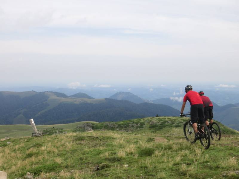 Randonnée : VTT N°5 bis - Descente de La Pierre Saint-Martin (variante)