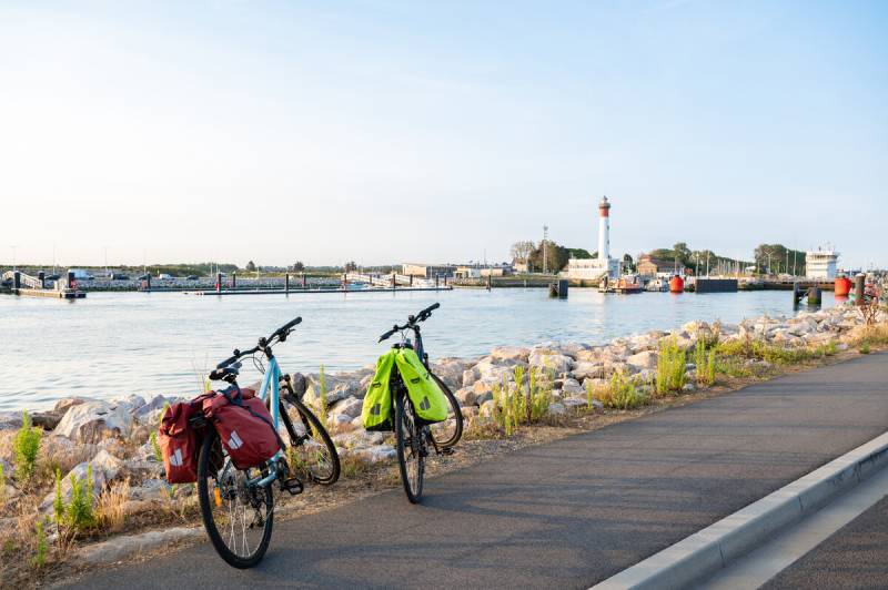 Randonnée : La Vélomaritime : Voie verte de Ouistreham à Merville-Franceville