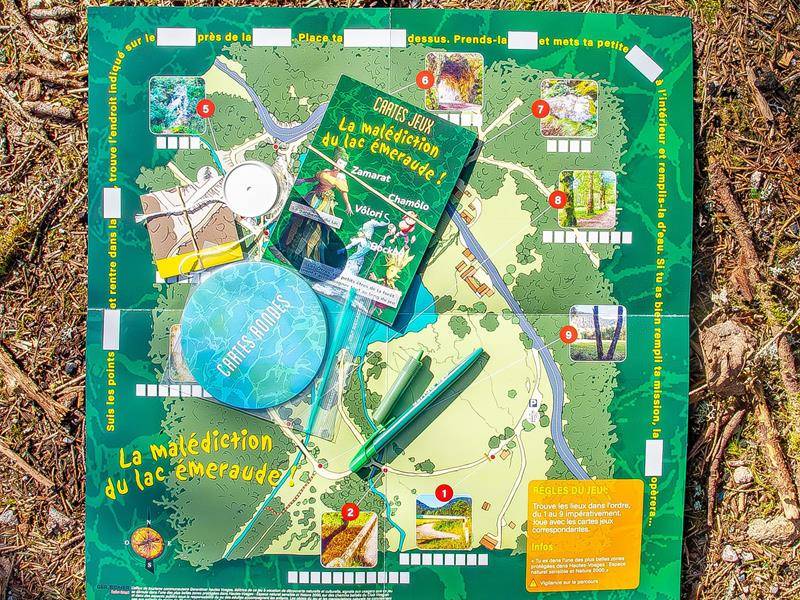 Randonnée : Défi-Jeu La Malédiction du Lac Émeraude
