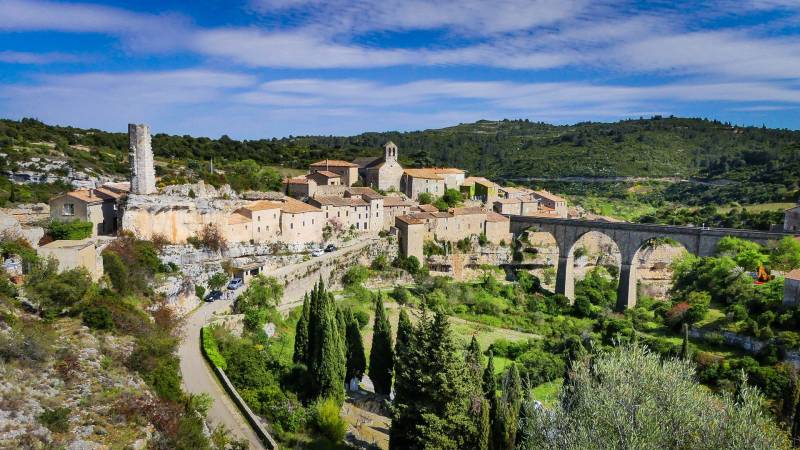Randonnée : BOUCLE CYCLO N°12 - A L’ASSAUT DU HAUT-LANGUEDOC DEPUIS MINERVE