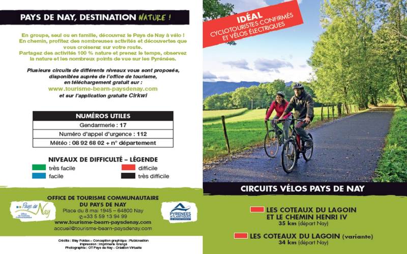 Randonnée : Circuit vélo 6 : les coteaux du Lagoin