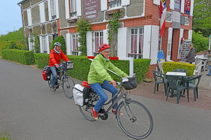 Randonnée : La Vélomaritime : Voie verte de Merville-Franceville à Ouistreham