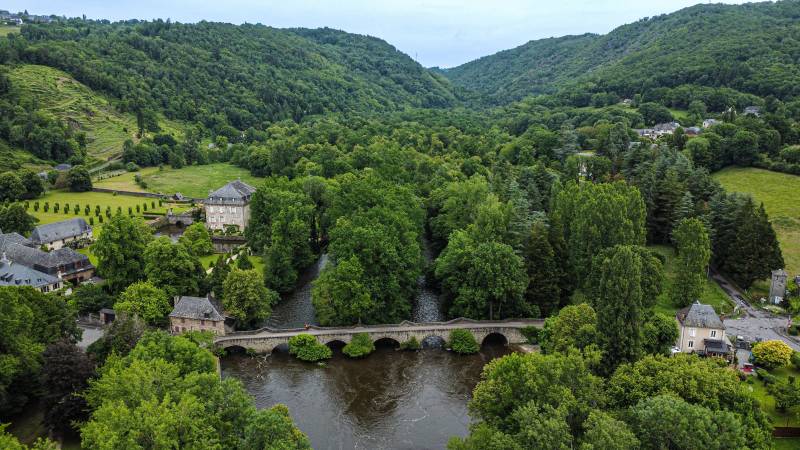 Randonnée : GR®46 - Etape 7 : d'Estivaux à Saint-Viance