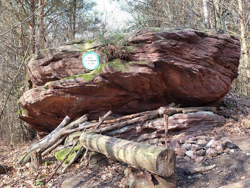 Randonnée : Parcours marche nordique rouge