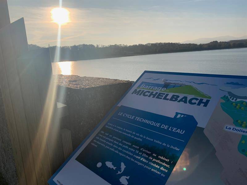 Randonnée : Balade : le plan d'eau de Michelbach