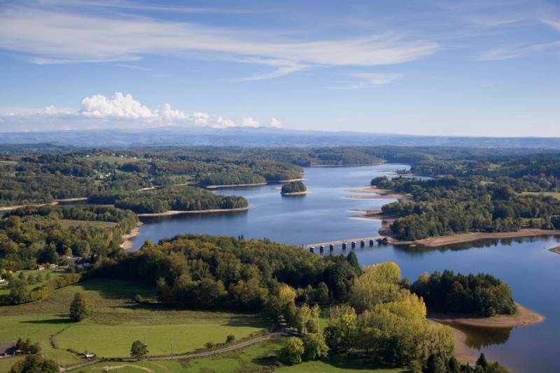 Randonnée : Circuit vélo loisir Le lac de la Triouzoune - 14 km