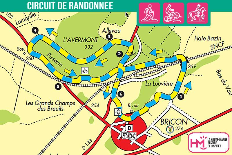 Randonnée : Les terres blanches - PR N°59