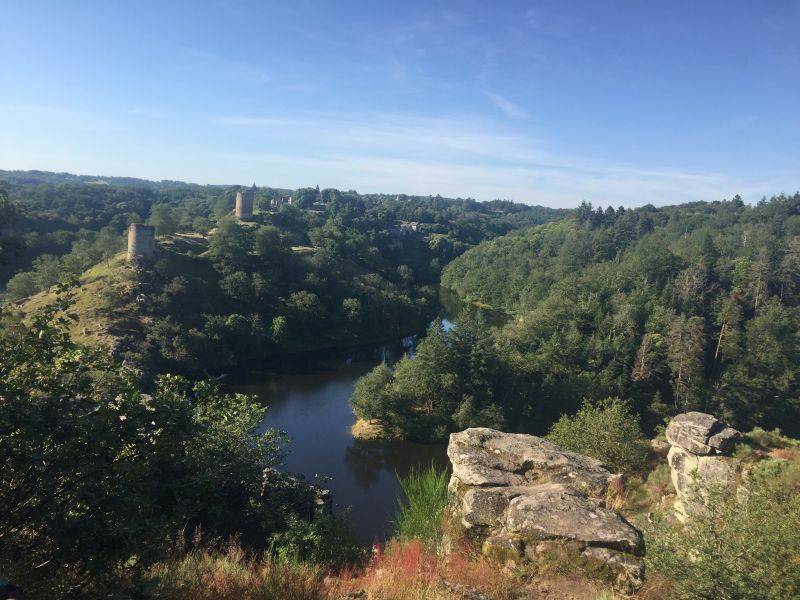 Randonnée : Itinéraire 4 - En vallée des peintres de la Creuse à moto