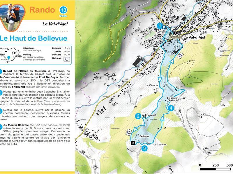 Randonnée : Randonnée - le haut de bellevue