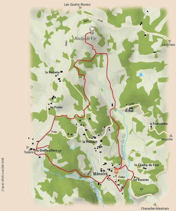 Randonnée : Sources et fontaines