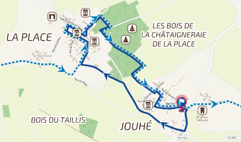 Randonnée : La balade de la châtagne - Pioussay