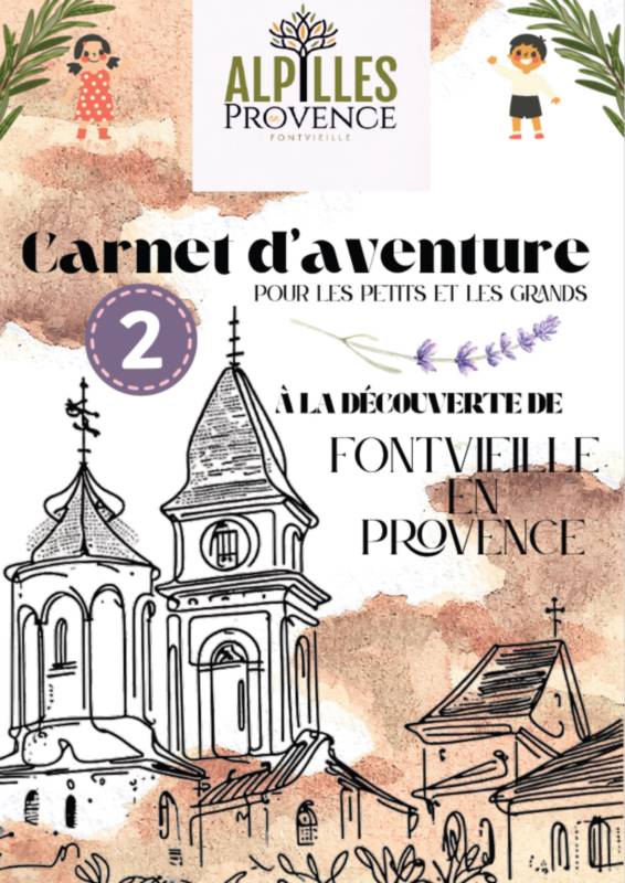 Randonnée : Carnet aventure : explore les mystères de Fontvieille