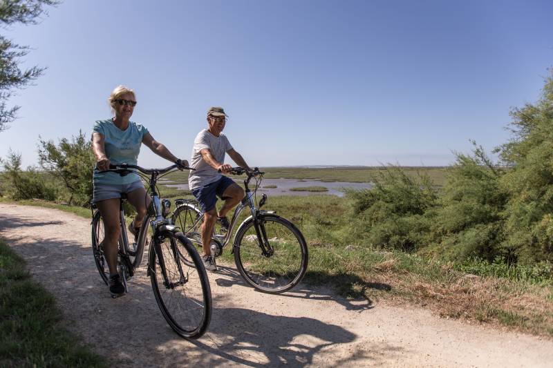 Randonnée : Arès, à bicyclette