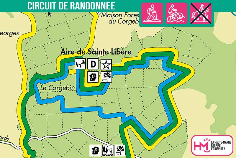 Randonnée : La fontaine Sainte-Libère - PR N°122