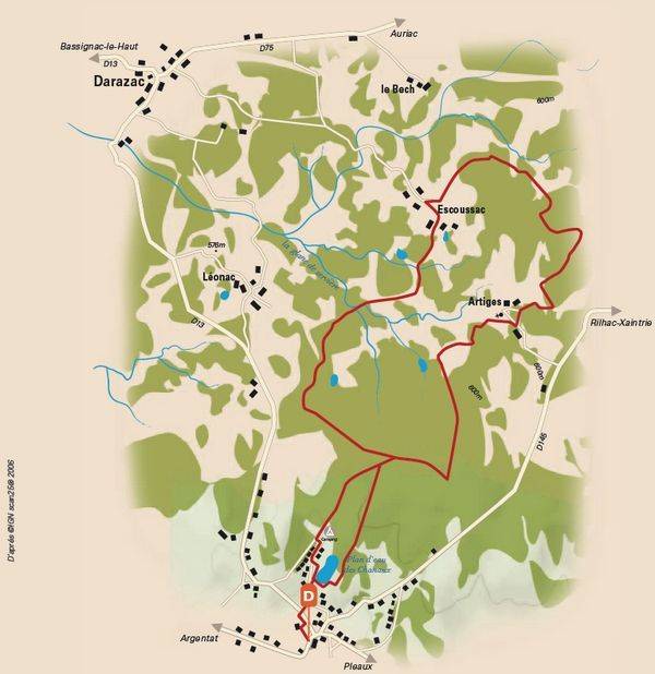Randonnée : La chapelle d'Artiges