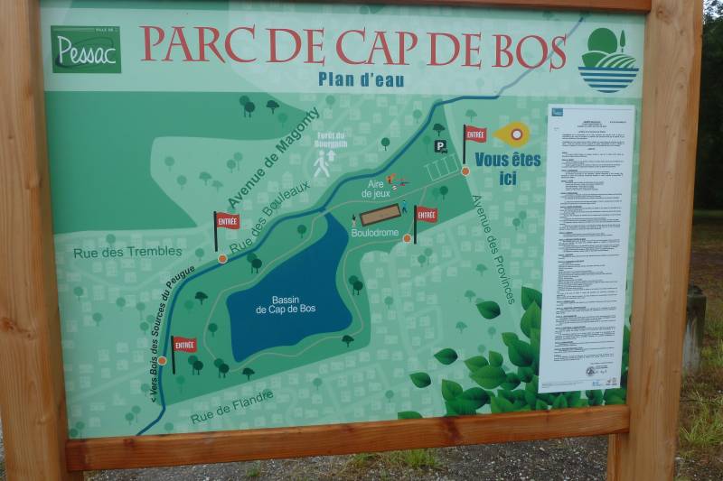 Randonnée : Balade à roulettes : Le parc de Cap de Bos - Impraticable