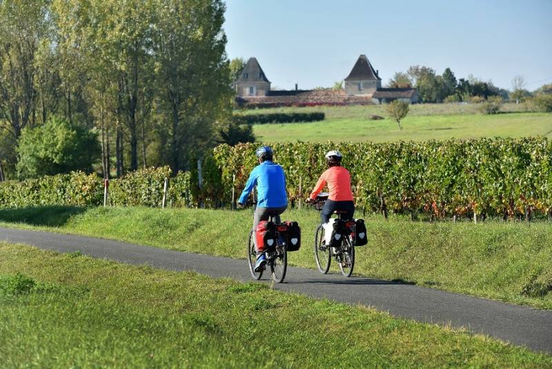 Randonnée : Piste cyclable Blaye - Etauliers