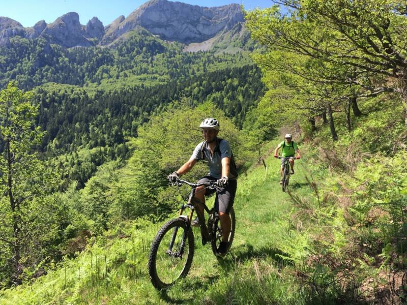 Randonnée : VTT N°65 - Traversée du Tuquet