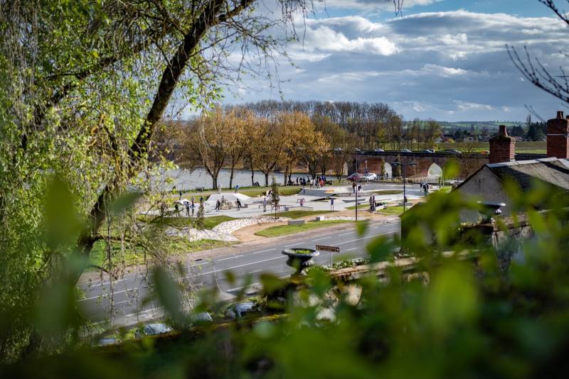 Randonnée : Skatepark