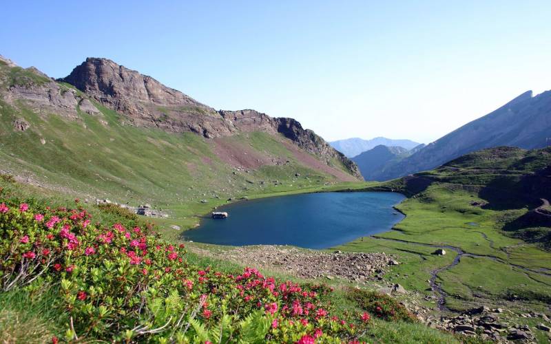 Illustration : Le lac d'Anglas