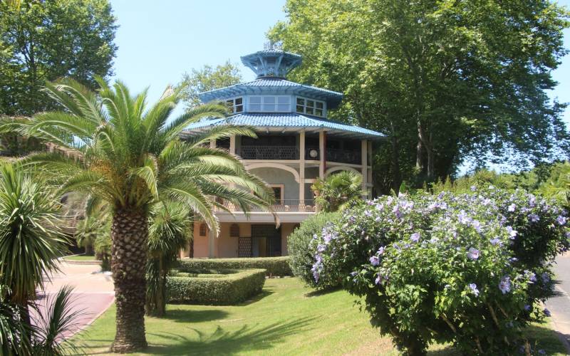 Randonnée : Balade à Roulettes n°23 Les jardins des thermes à Cambo-les-Bains