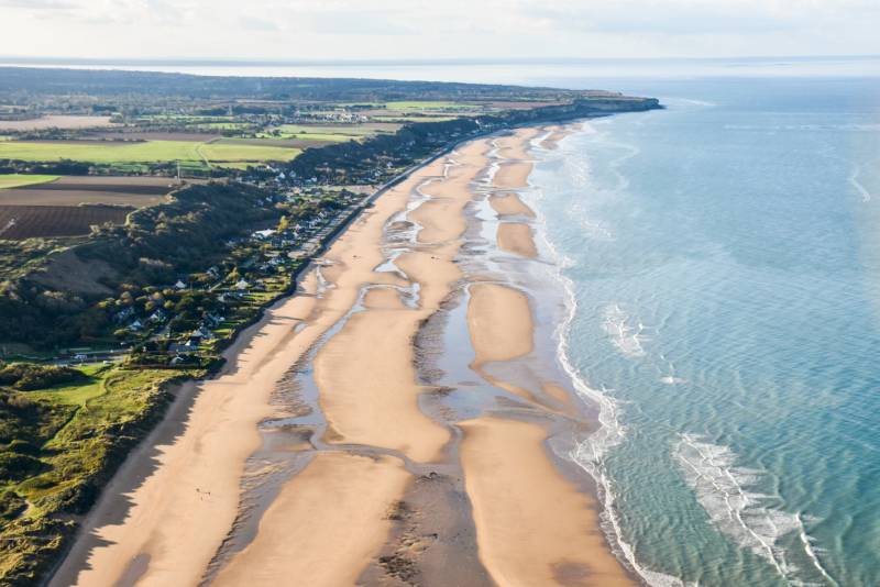Illustration : Randonnée Omaha Beach, entre Histoire et Nature