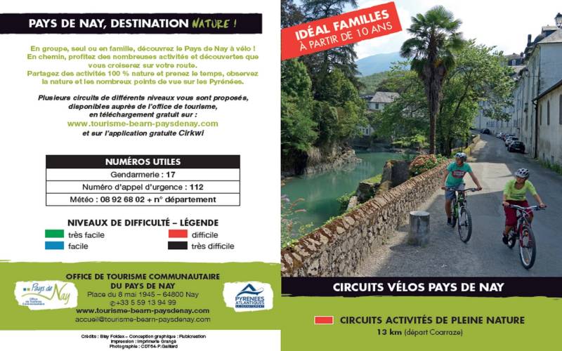 Randonnée : Circuit vélo 4 : multi-activités de pleine nature en famille