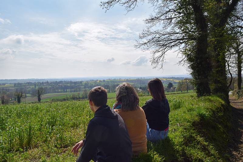 Randonnée : La butte de Caumont