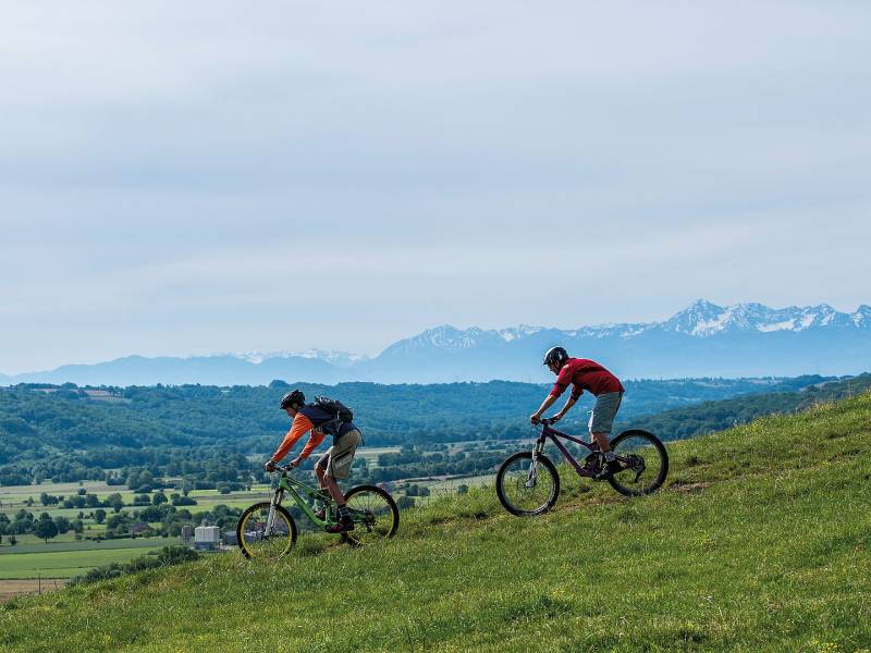 Randonnée : Simacourbe : les coteaux du Vic-Bilh à VTT