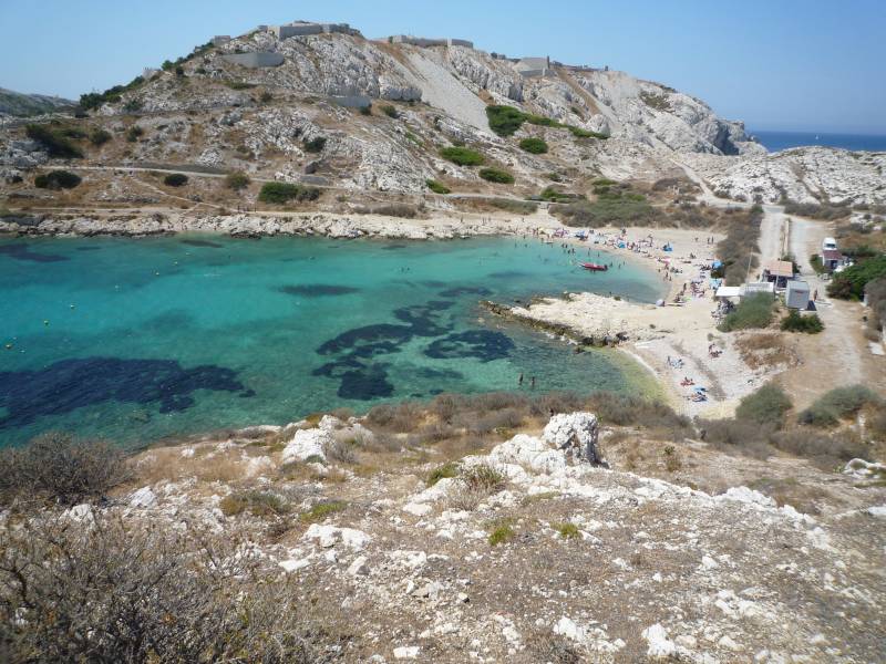 Randonnée : Sentier sous-marin de Saint-Estève, Frioul