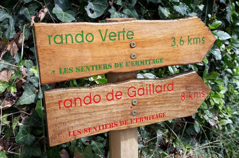 Randonnée : L'Ermitage, la boucle Verte
