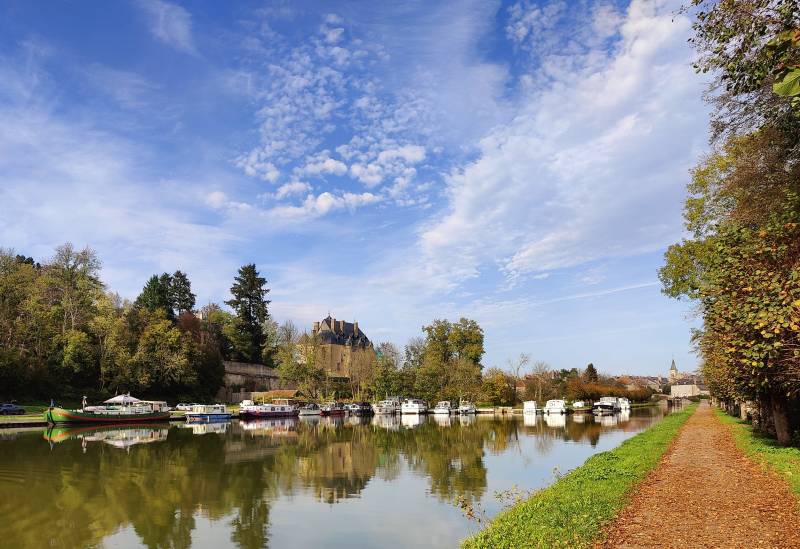 Randonnée : Le Canal du Nivernais de Châtillon-en-Bazois à l'écluse de Fleury