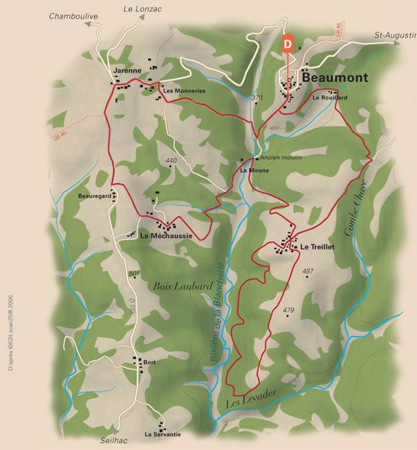 Randonnée : Entre Monédières et châtaigneraie
