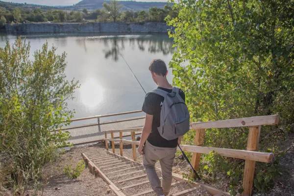 Randonnée : Plan d'eau de la Cisba (lâchers de truites)
