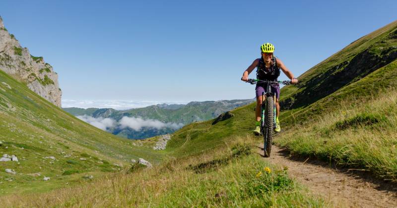 Randonnée : La Grande Traversée VTT des Pyrénées - Laruns - Accous