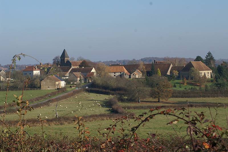 Randonnée : Balade à pied à Dunet - Chapelle et clocher
