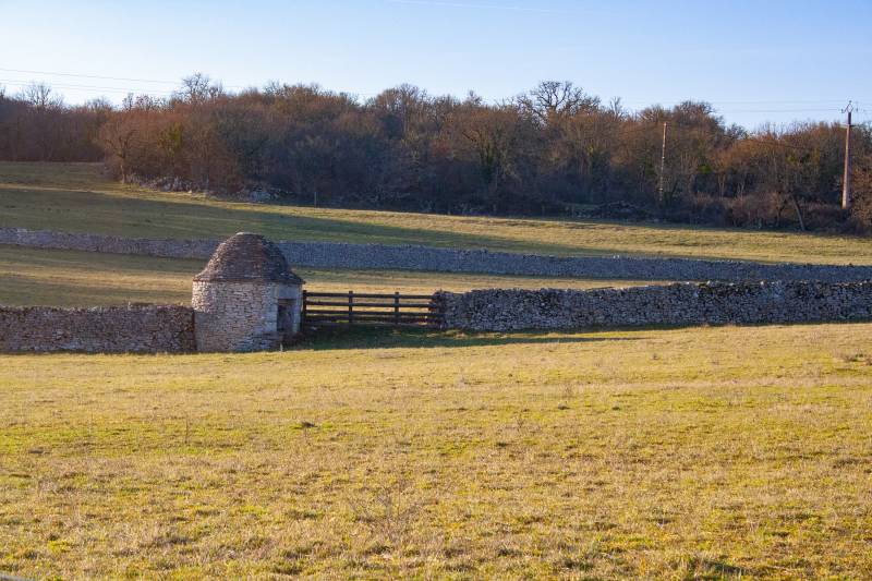Randonnée : Du Célé aux murets du Causse