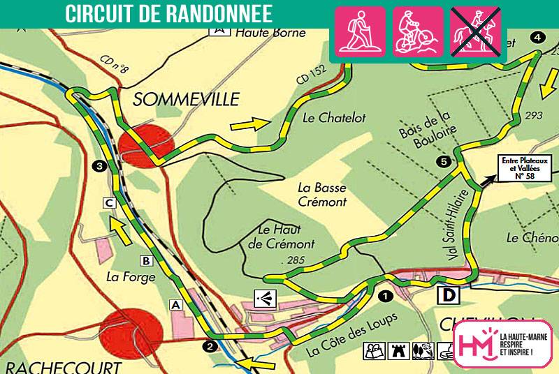 Randonnée : Les chemins des carriers - PR N°40