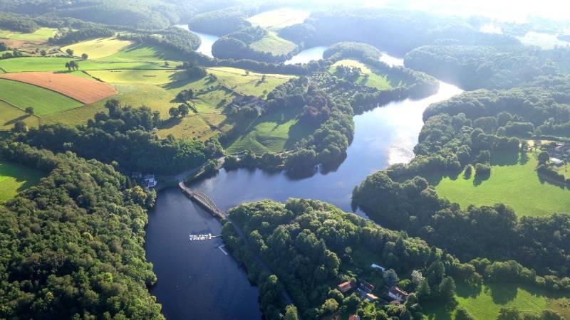 Randonnée : Base VTT FFC des Monts du Limousin - Circuit 16 Le Pont du Dognon