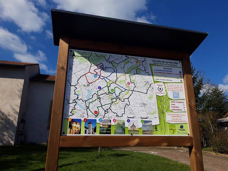 Randonnée : Circuit La frontière des langues