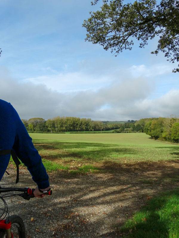 Randonnée : Base VTT sud du Perche - De châteaux en étangs par le chemin de César (bleu-23 Km) C4