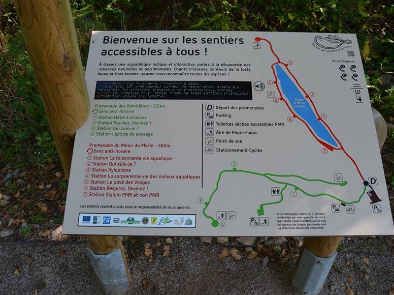 Randonnée : Randonnée - le sentier adapté pour tous