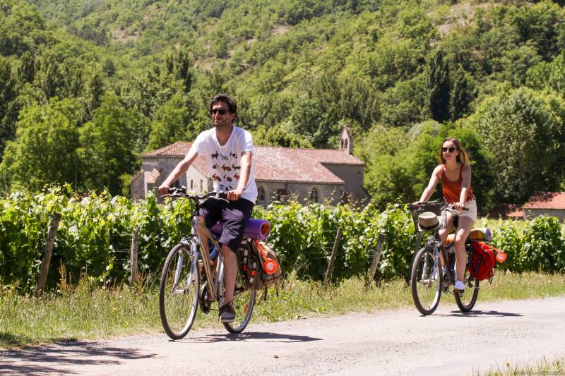 Randonnée : Véloroute La Vallée du Lot à vélo