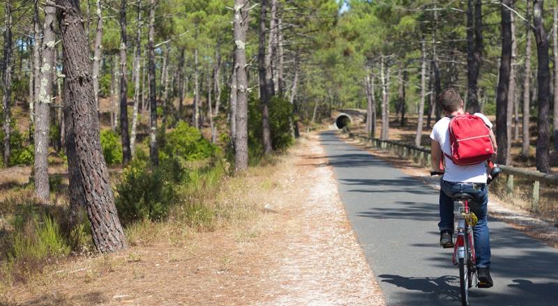 Randonnée : De Bordeaux à Lacanau à vélo - De la ville à la plage