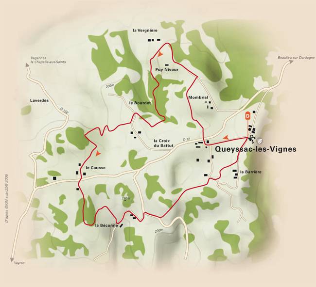 Randonnée : Entre vignes et noyers