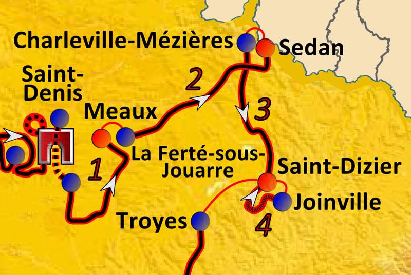 Illustration : Tour de France 2003 - Etape N°4